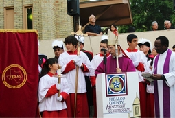 Texas Historical Landmark ceremony at Our Lady of Mercy